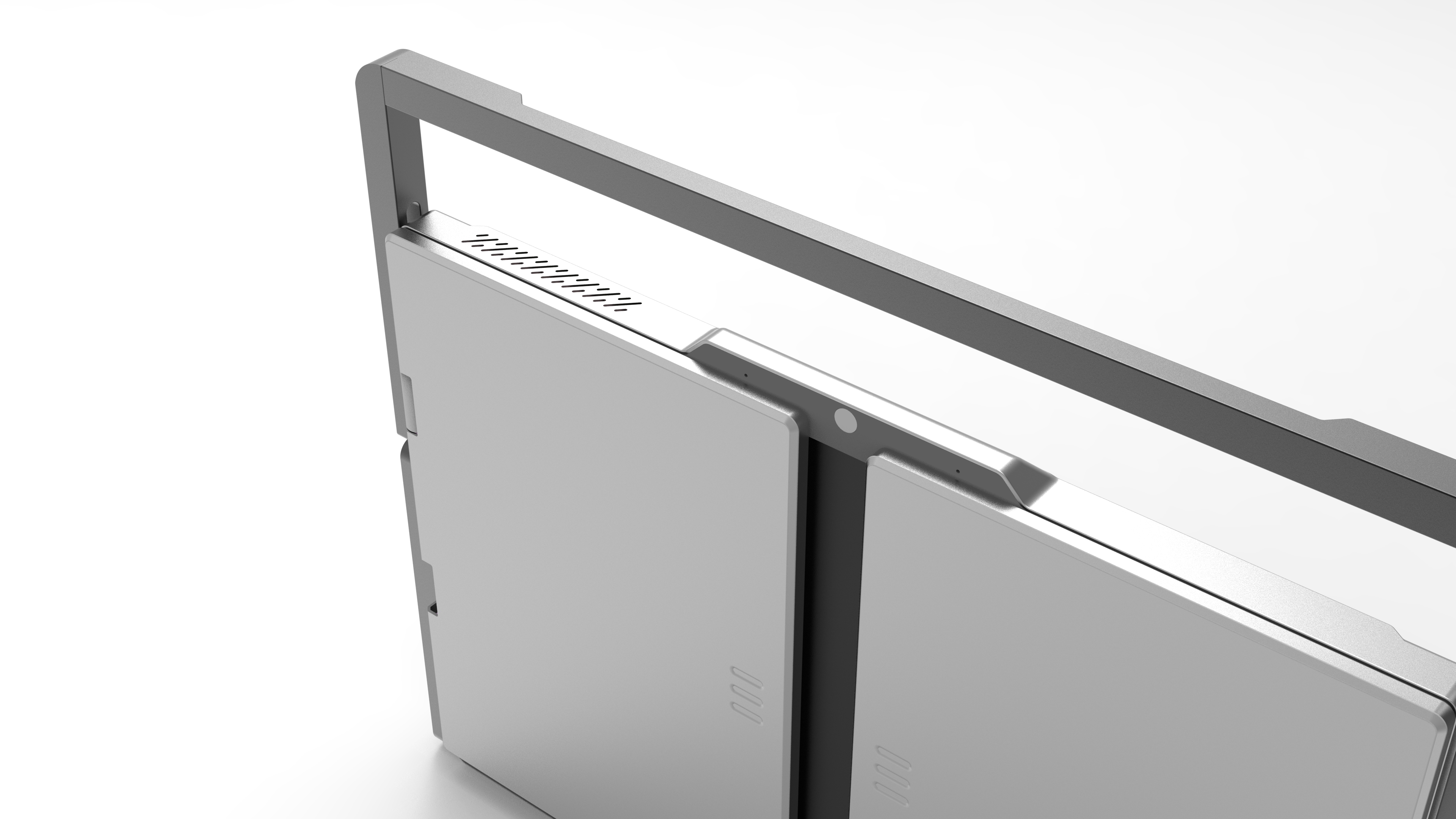 Tri-Go 25-inch 10.5x2 + 16-inch triple-screen Intel i5 foldable desktop computer